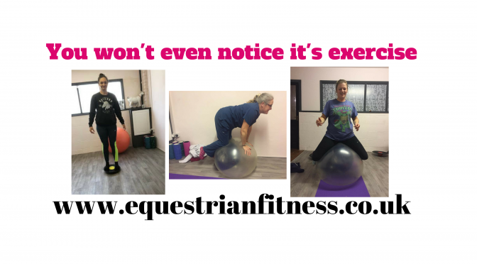 You won’t even notice it’s exercise